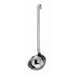 Stainless Steel 5.4 Ounce Ladle with Pouring Rim and Hooked Handle