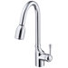 Melrose Single Handle Single Hole Pull Out Kitchen Faucet
