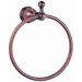 Opulence Towel Ring in Antique Copper