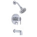 Parma Pressure Balance Diverter Tub and Shower Faucet Trim