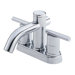 Parma Centerset Bathroom Faucet with Double Lever Handles