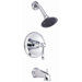 Eastham Single Handle Pressure Balance Diverter Tub and Shower Faucet