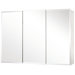 Tri-View Beveled Mirrored Medicine Cabinet