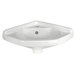 English Turn Wall Mount Corner Bathroom Sink