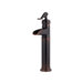 Ashfield Single Hole Vessel Faucet with Single Scroll Handle
