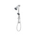 Drilless Slide Bar Volume Control Shower Faucet with Hand Shower