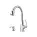 Pasadena Single Handle Single Hole Kitchen Faucet with Soap Dispenser