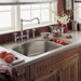 Culinaire 8.5" Undermount Dual Level kitchen sink