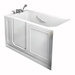 ACrylic 30" x 51" Walk-In Combo Massage Bath Tub with Drain in White