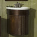 Tropic 20" Wall Mounted Vanity in Nutmeg