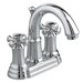 Portsmouth Centerset Bathroom Faucet with Double Cross Handles