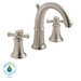 Portsmouth 2 Cross Handle Bathroom  Faucet with Speed Connect Drain
