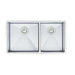 Precision 16" 1.75 Double Bowl Stainless Steel Kitchen Sink in Satin Polished