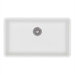 Precis Super Single Bowl in White