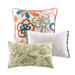 Martinique Floral Design Decorative Pillow Pack