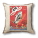 Classic Sci-fi Illustration Air Wonder Stories Pillow Cover - Flying Buzz-Saw