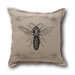 Retro-Futuristic Artifacts Armored Wasp Pillow Cover
