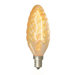 15W Nostalgic B11 Torpedo Chandelier Bulb in Amber