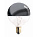 100W Half Chrome G25 Globe Shape Bulb