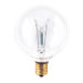 G16 Globe Candelabra Incandescent Bulb