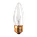 25W Incandescent Torpedo Chandelier Bulb with Medium E26 Base in Clear