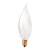 60W Incandescent Flame Tip Chandelier Bulb in Frost