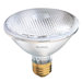 50W PAR30 Halogen Narrow Flood Light Bulb with E26 Base in Warm White