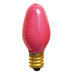 7W C7 Christmas Light in Ceramic Pink