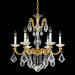 La Scala 6 Light Chandelier with Crystal