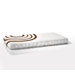 Organic Fitted Ripple Crib Sheet in Bark Brown