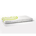 Organic Fitted Ripple Crib Sheet in Lawn Green