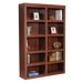 Charles Harris 72" H Double Bookcase in Dark Cherry