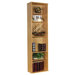 Heirloom 85.5" H Bookcase in Oak Veneer