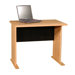 Modular Real Oak Wood Veneer 36" W Panel Office Desk