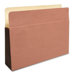 File Pockets, 11-3/4"x9-1/2"x5-1/4", 25 Count, Redrope