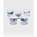 Kyoka Syunsai 7Oz  5-Piece Japanese Cup Set