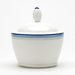 Java Swirl 9 oz Sugar Dish with Cover