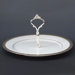 Crestwood Platinum Handled Round Hostess Tray
