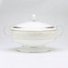 Satin Lace 70 oz. Covered Vegetable Bowl