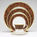 Xavier Gold 20 Piece Dinnerware Set