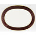 Mahogany Rose 14" Oval Platter