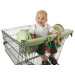 Prop R Shopper Body Fit Shopping Cart Cover in Green Dot