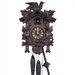 12" Traditional Cuckoo Clock with Hand Painted Flowers