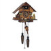 9" Cuckoo Quartz Clock with Dancing Figurines
