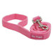 Mesh Matching Dog Leash in Pink