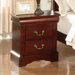 Louis Philippe 2 Drawer Nightstand