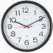 Always Set &trade; Tubular Wall Clock in Black