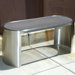 Prost Stainless Steel Entryway Bench
