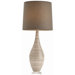 Hunter Striped Ceramic / Acrylic Lamp