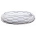 Ice Faceted Etched / Polished Glass Bowl